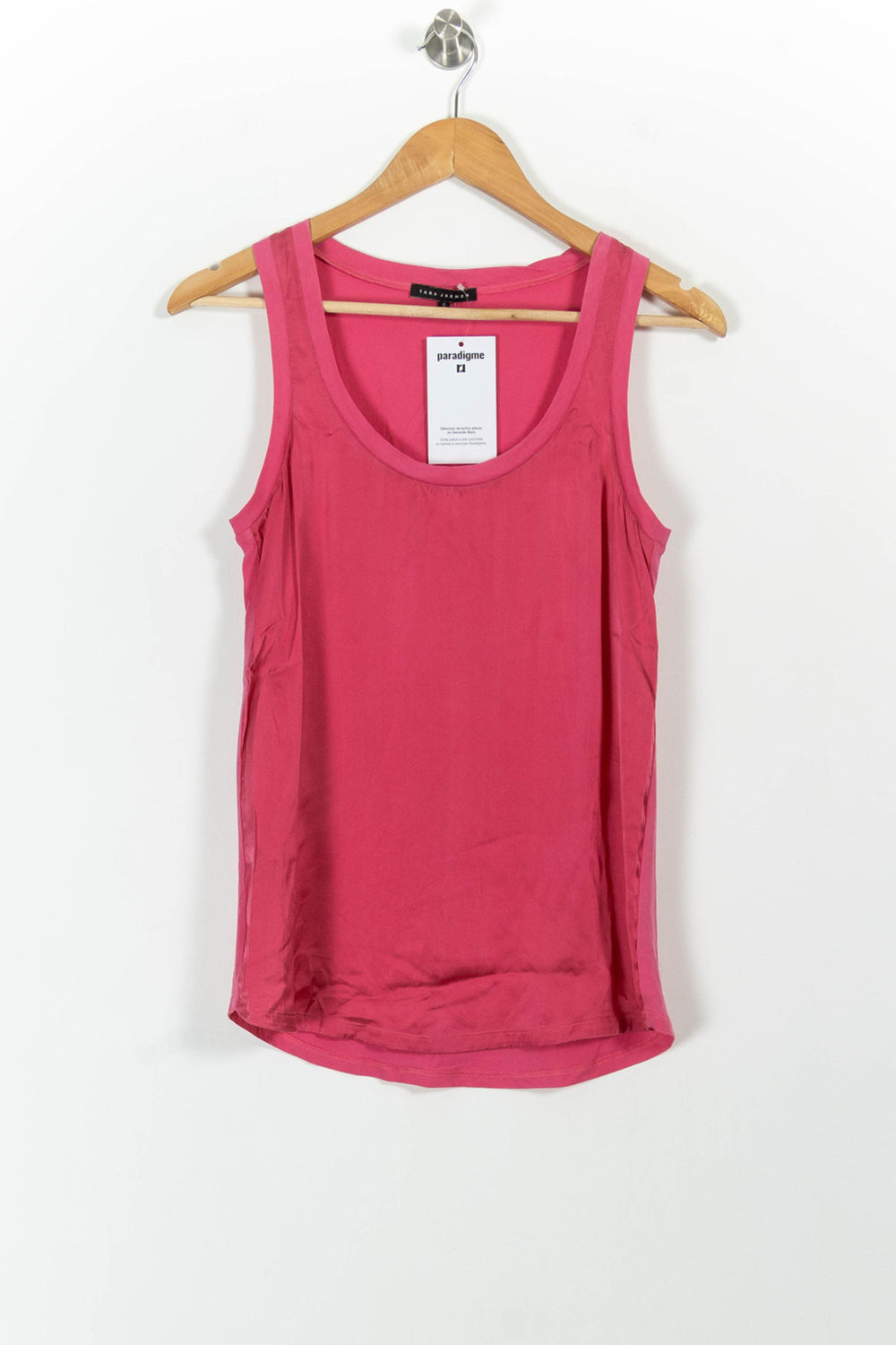 Débardeur Rose - Taille S/36 de la marque Tara Jarmon | PARAD101372 - Vendu par Paradigme - Image 2