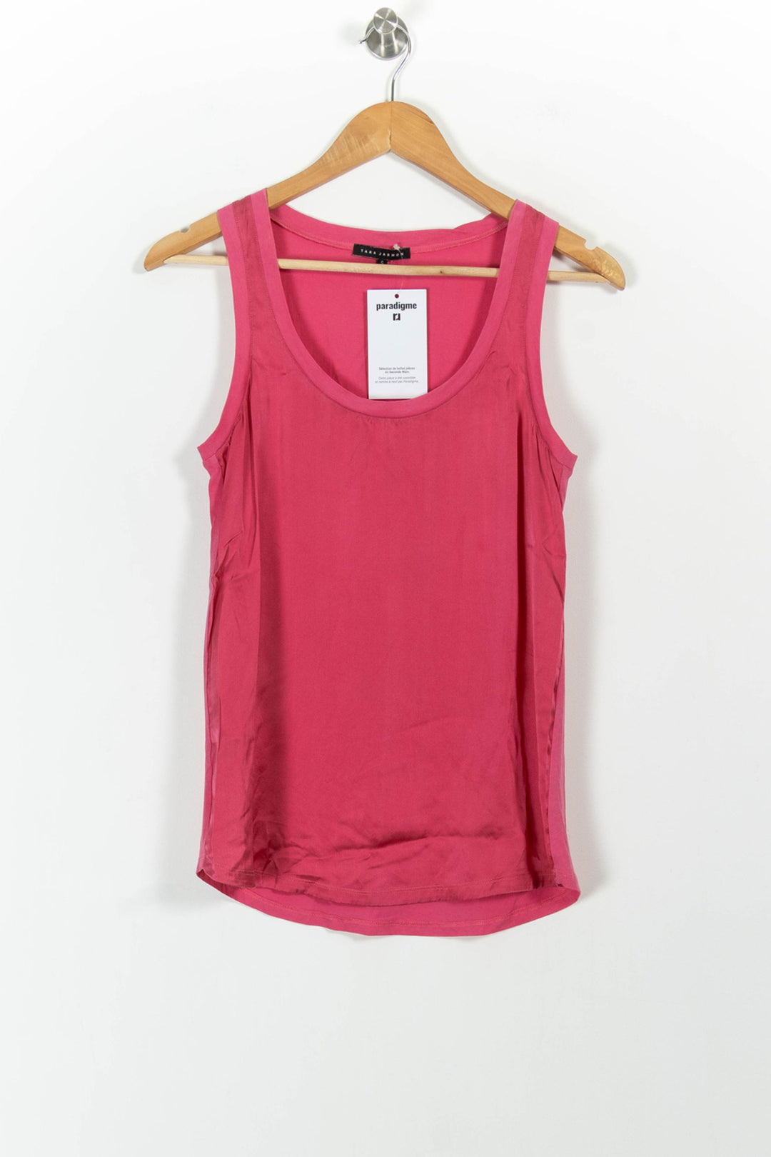 Débardeur Rose - Taille S/36 de la marque Tara Jarmon | PARAD101372 - Vendu par Paradigme - Image 2