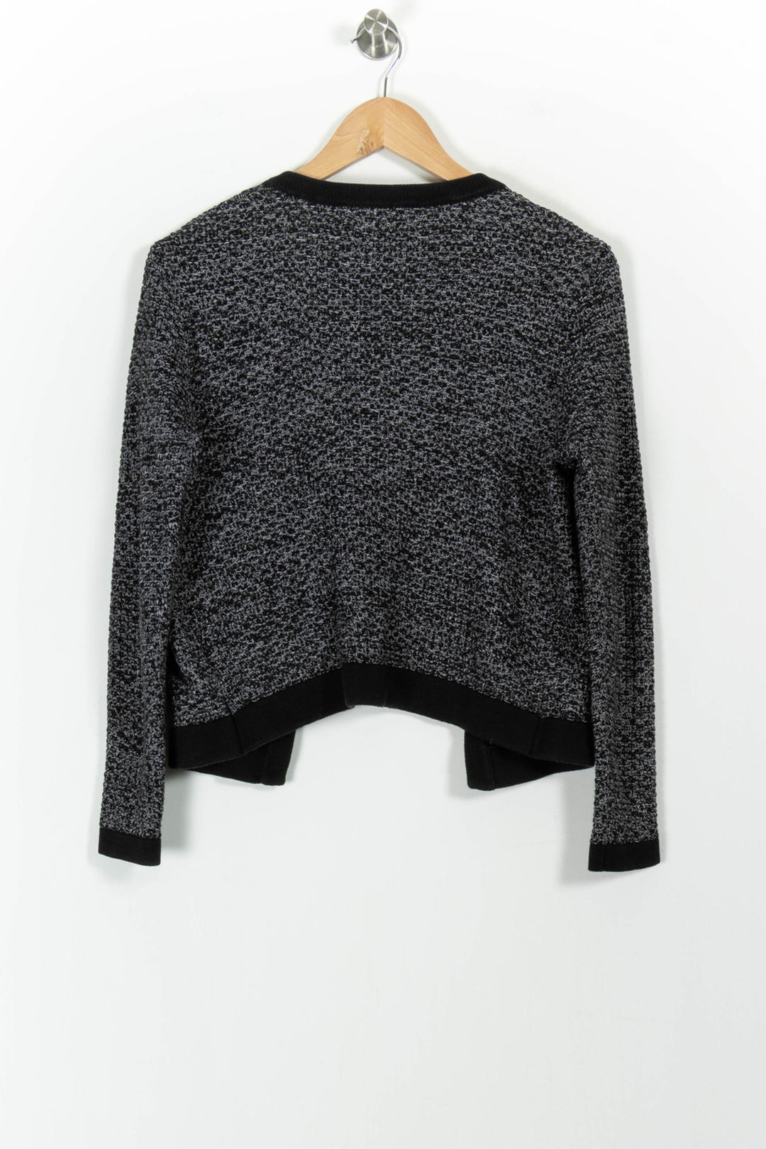 Cardigan Gris et Noir - Taille S/36 de la marque Ekyog | PARAD101375 - Vendu par Paradigme - Image 4