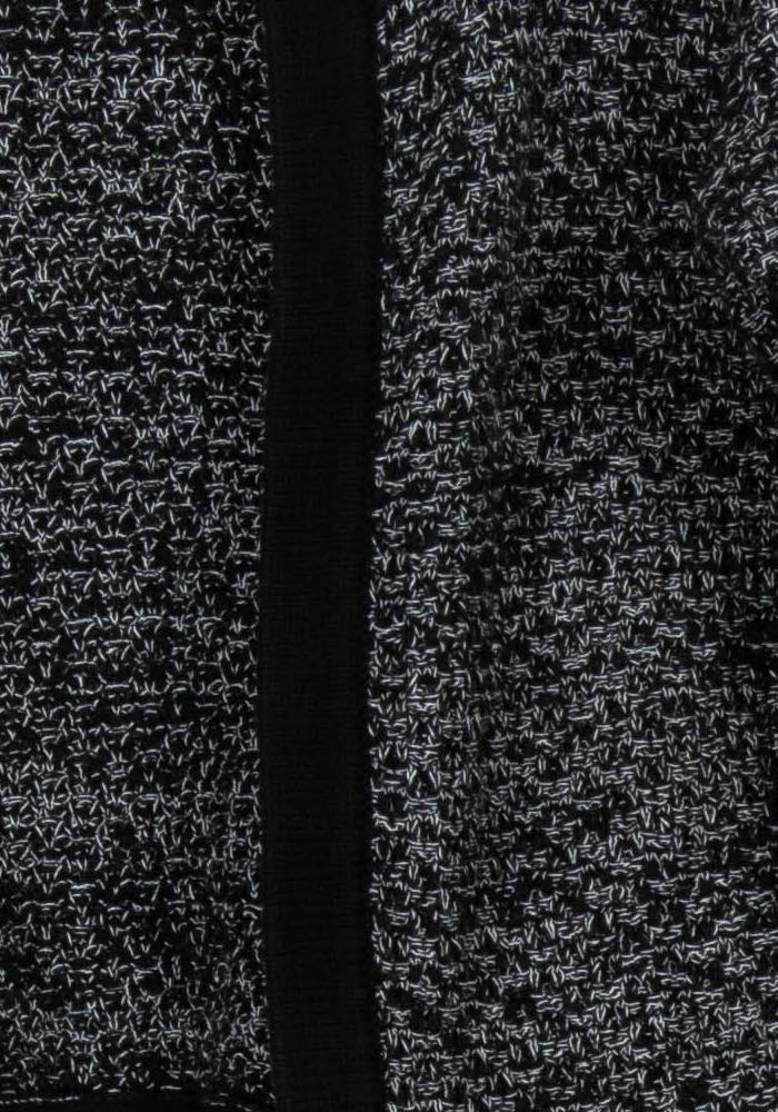 Cardigan Gris et Noir - Taille S/36 de la marque Ekyog | PARAD101375 - Vendu par Paradigme - Image 3