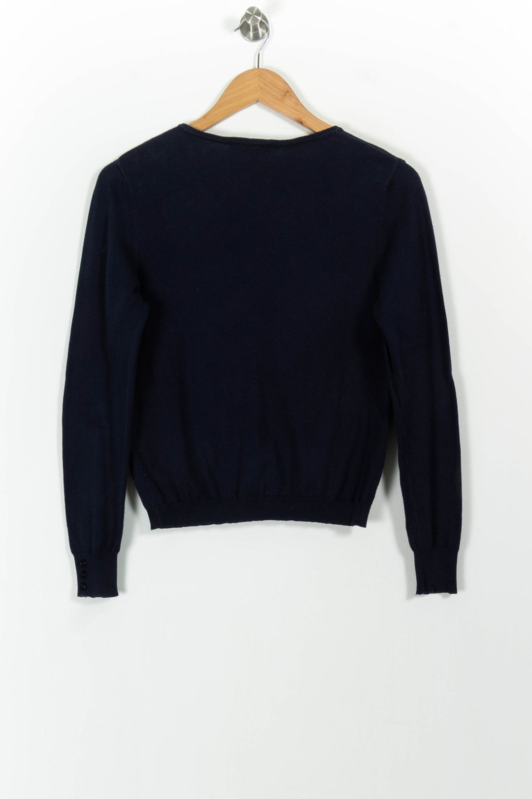 Cardigan Bleu - Taille S/36 de la marque La Fée Maraboutée | PARAD101377 - Vendu par Paradigme - Image 4