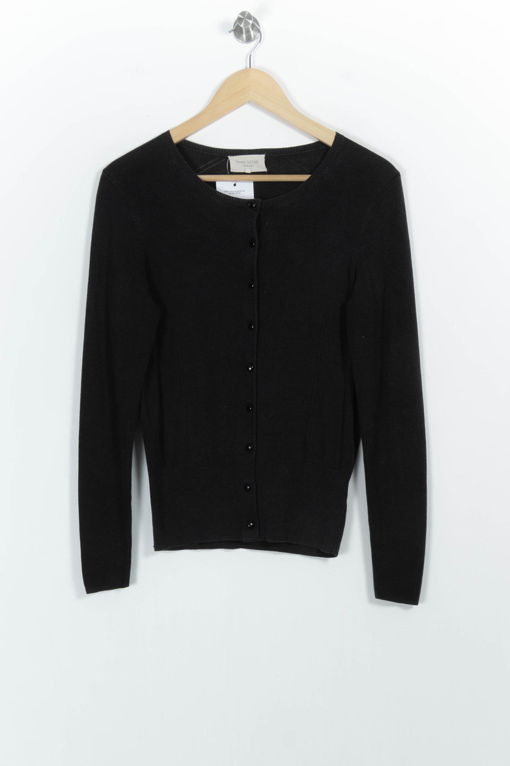 Cardigan Noir - Taille XS/34 de la marque Marie Sixtine | PARAD101383 - Vendu par Paradigme - Image 2