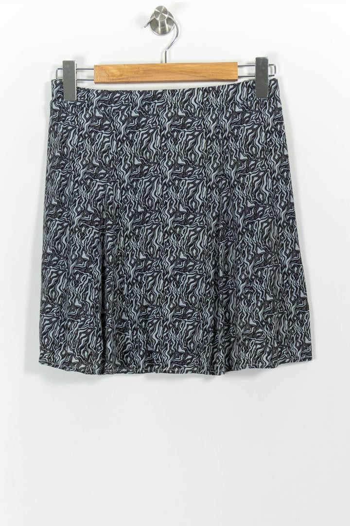 Jupe Plissée Grise et Noire - Taille M/38 de la marque Marie Sixtine | PARAD101387 - Vendu par Paradigme - Image 4