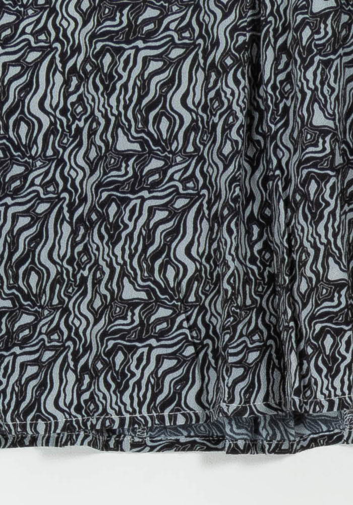 Jupe Plissée Grise et Noire - Taille M/38 de la marque Marie Sixtine | PARAD101387 - Vendu par Paradigme - Image 3