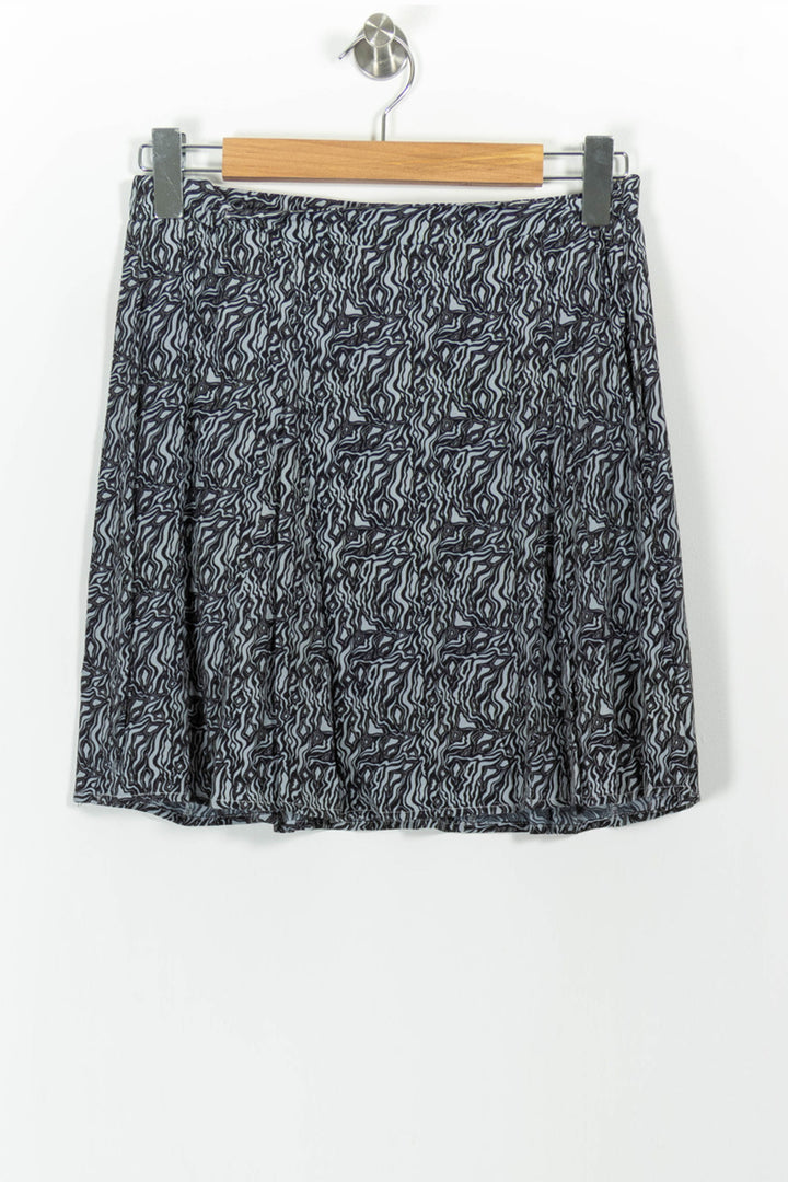 Jupe Plissée Grise et Noire - Taille M/38 de la marque Marie Sixtine | PARAD101387 - Vendu par Paradigme - Image 2