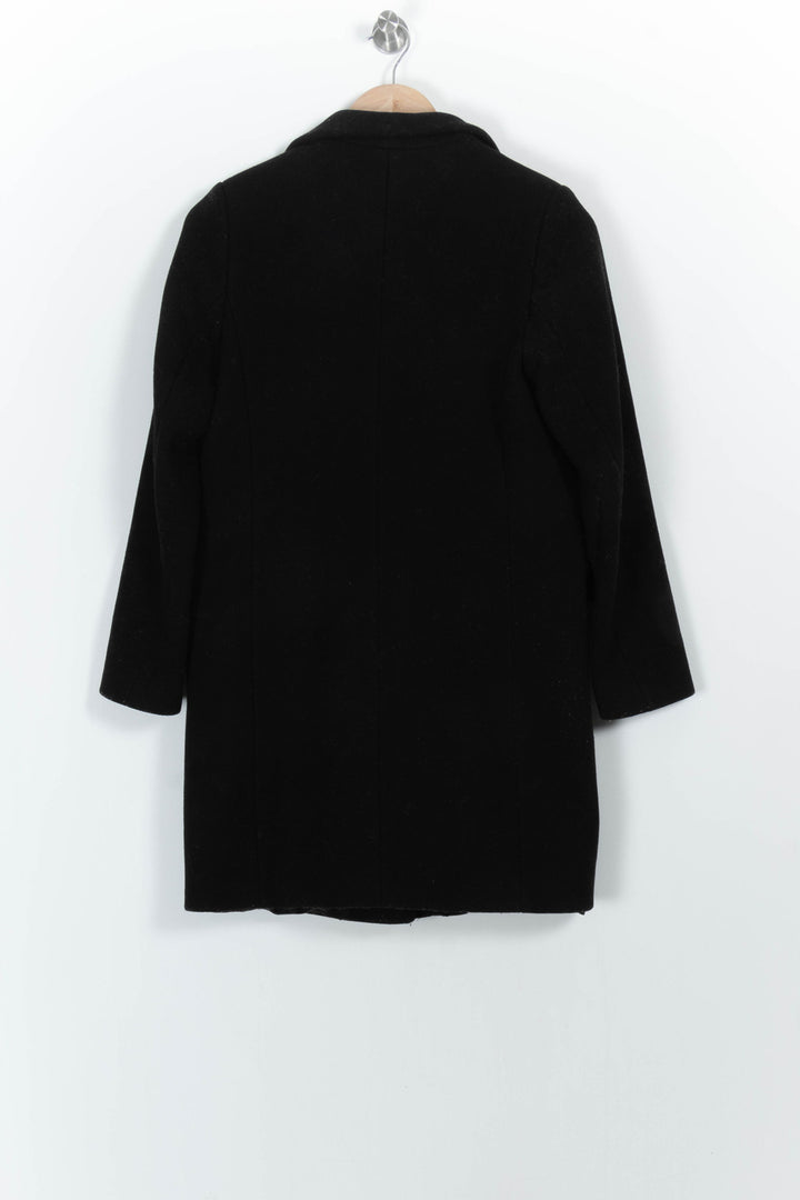 Manteau Noir - Taille S/36 de la marque Claudie Pierlot | PARAD101388 - Vendu par Paradigme - Image 4