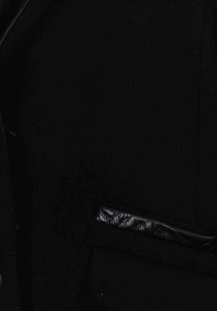 Manteau Noir - Taille S/36 de la marque Claudie Pierlot | PARAD101388 - Vendu par Paradigme - Image 3