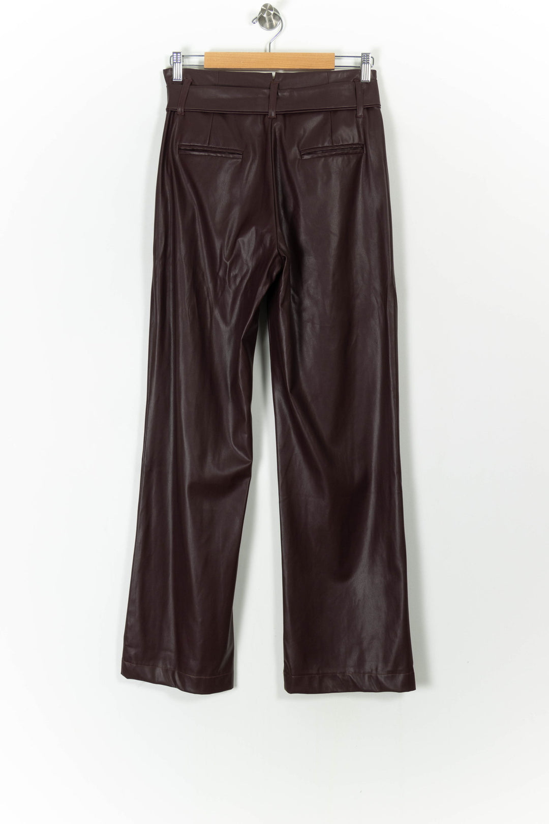 Pantalon Large Bordeaux - Taille M/38 de la marque Laura Laval | PARAD101389 - Vendu par Paradigme - Image 4