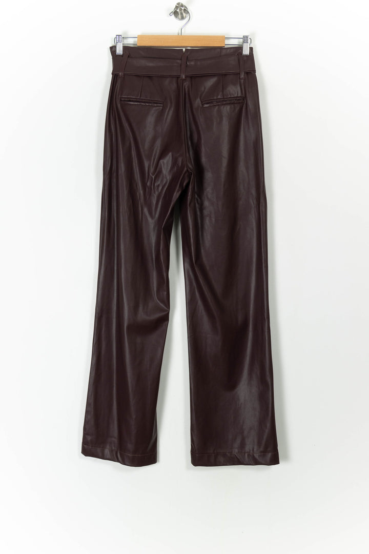 Pantalon Large Bordeaux - Taille M/38 de la marque Laura Laval | PARAD101389 - Vendu par Paradigme - Image 4