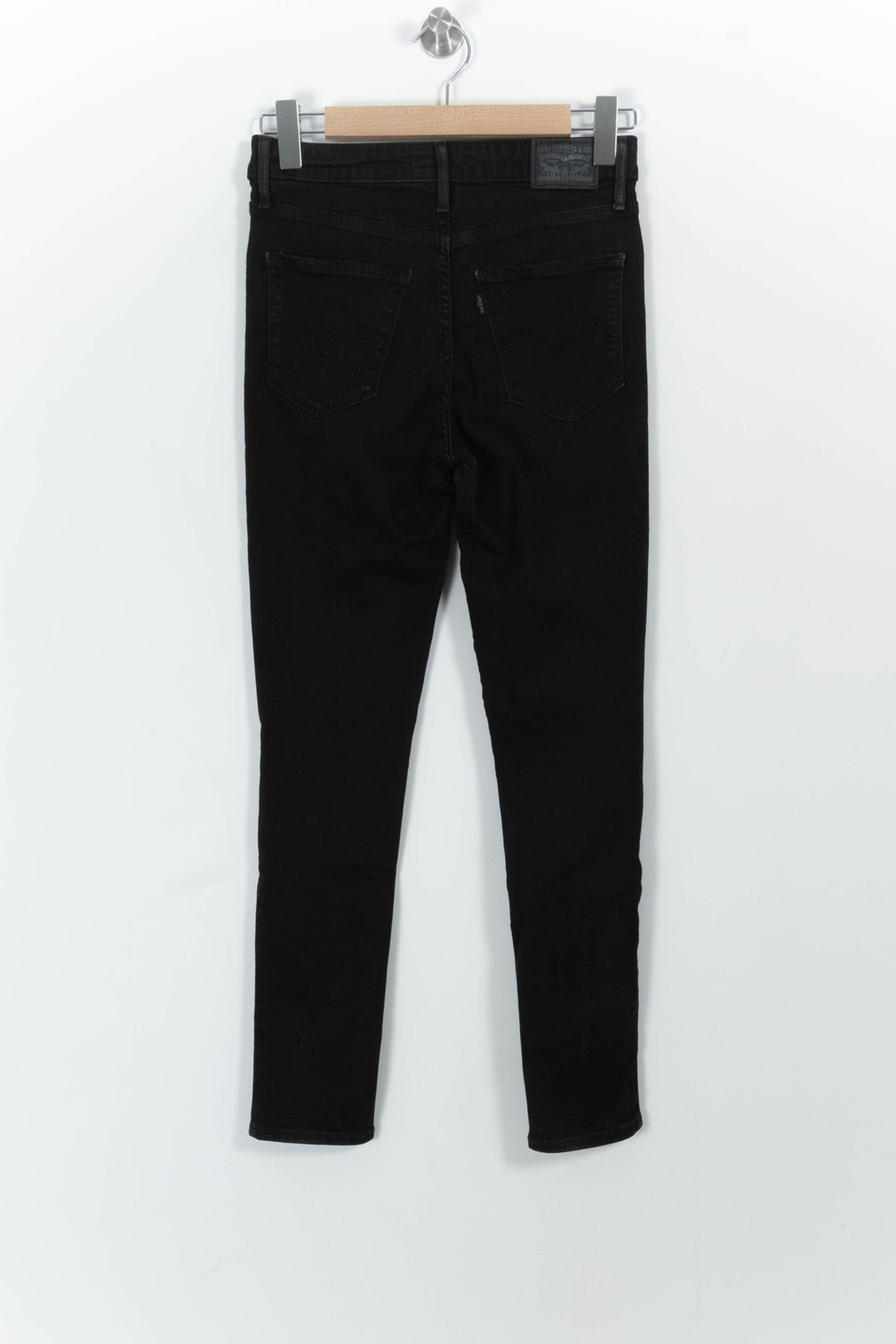 Jean Skinny Noir - Taille S/36 de la marque Levi's | PARAD101390 - Vendu par Paradigme - Image 4
