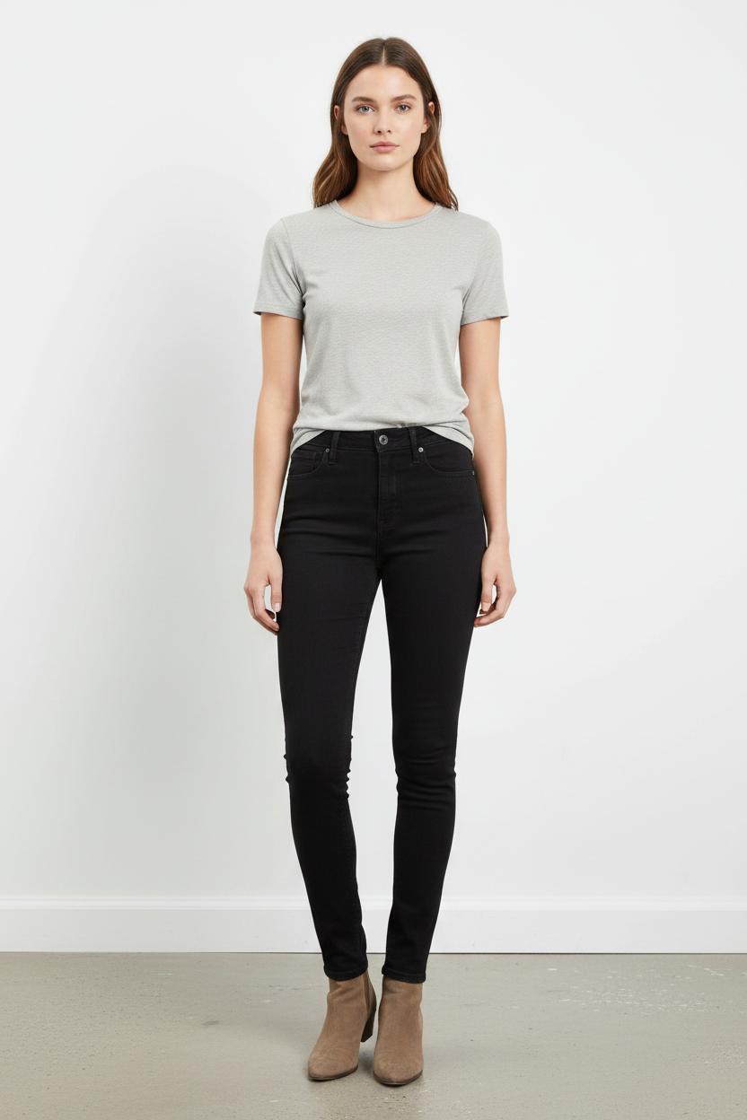 Jean Skinny Noir - Taille S/36 de la marque Levi's | PARAD101390 - Vendu par Paradigme - Image 1