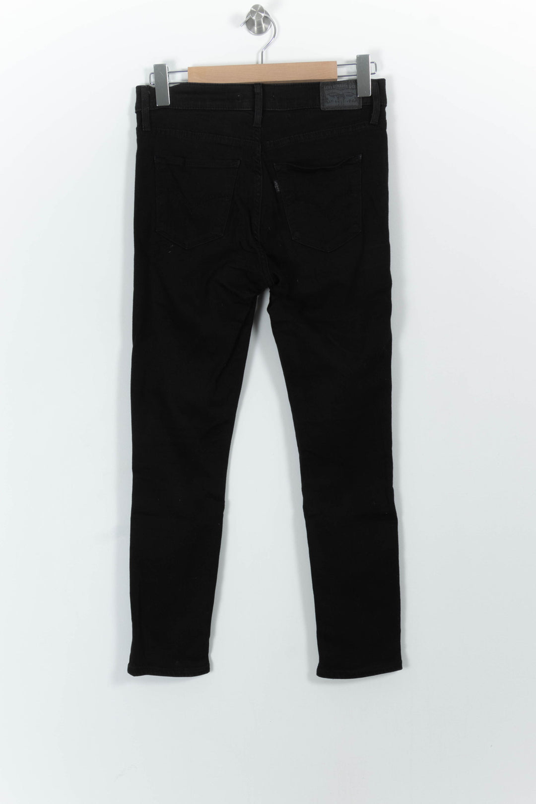 Jean Skinny Noir - Taille S/36 de la marque Levi's | PARAD101391 - Vendu par Paradigme - Image 4