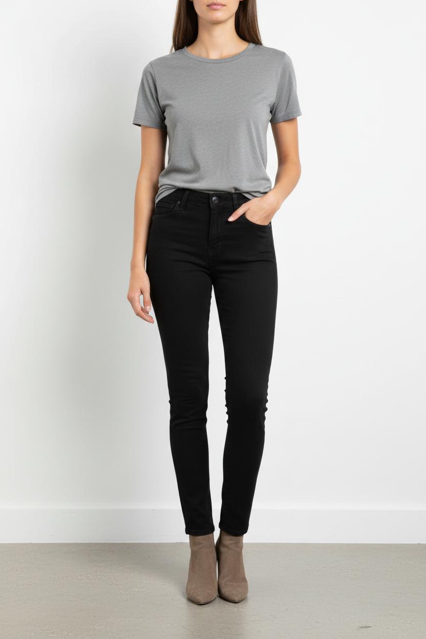 Jean Skinny Noir - Taille M/38 de la marque Comptoir des Cotonniers | PARAD101395 - Vendu par Paradigme - Image 1