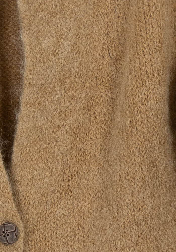 Gilet Long Beige - Taille XS/34 de la marque La Fée Maraboutée | PARAD101396 - Vendu par Paradigme - Image 3