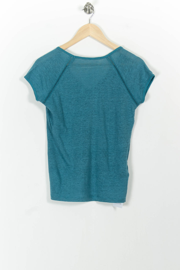 Tee-shirt Bleu - Taille S/36 de la marque Comptoir des Cotonniers | PARAD101399 - Vendu par Paradigme - Image 4