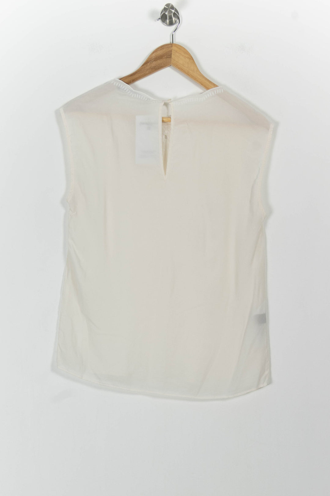 Blouse Blanche - Taille S/36 de la marque Comptoir des Cotonniers | PARAD101400 - Vendu par Paradigme - Image 4