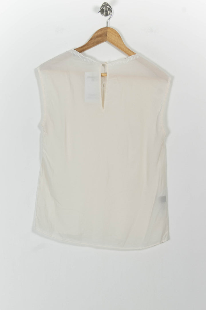 Blouse Blanche - Taille S/36 de la marque Comptoir des Cotonniers | PARAD101400 - Vendu par Paradigme - Image 4