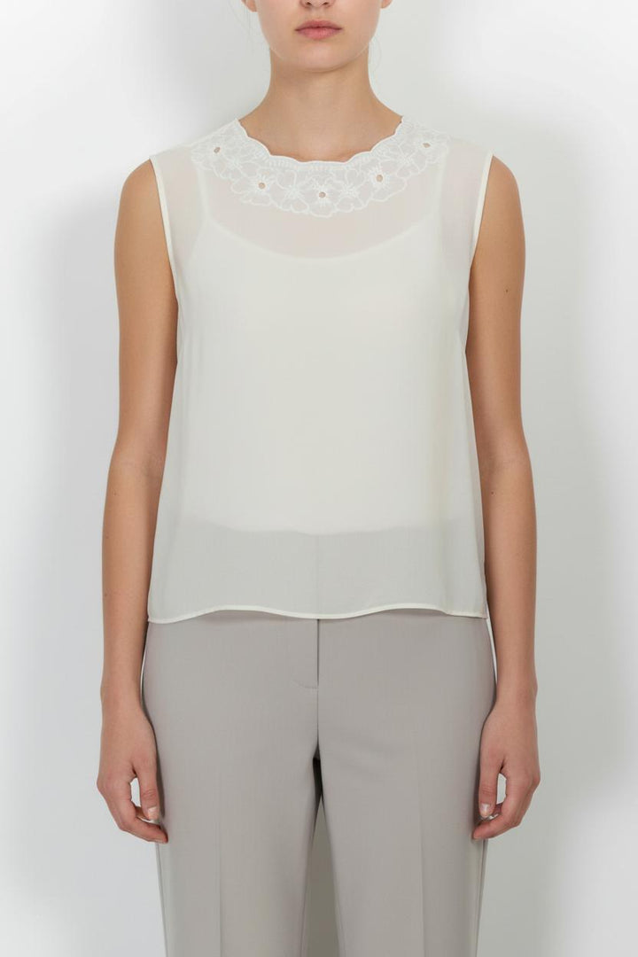 Blouse Blanche - Taille S/36 de la marque Comptoir des Cotonniers | PARAD101400 - Vendu par Paradigme - Image 1