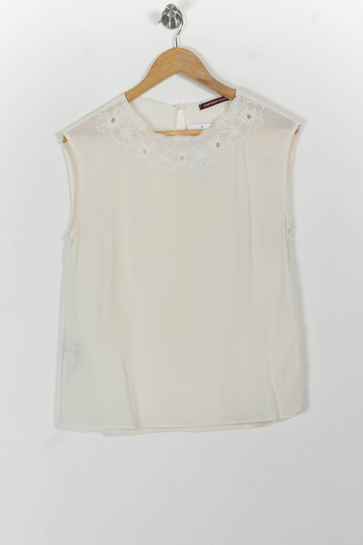 Blouse Blanche - Taille S/36 de la marque Comptoir des Cotonniers | PARAD101400 - Vendu par Paradigme - Image 2