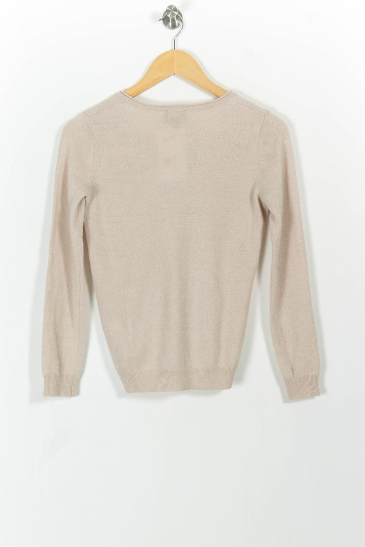 Pull Beige - Taille S/36 de la marque Maison 123 | PARAD101406 - Vendu par Paradigme - Image 4