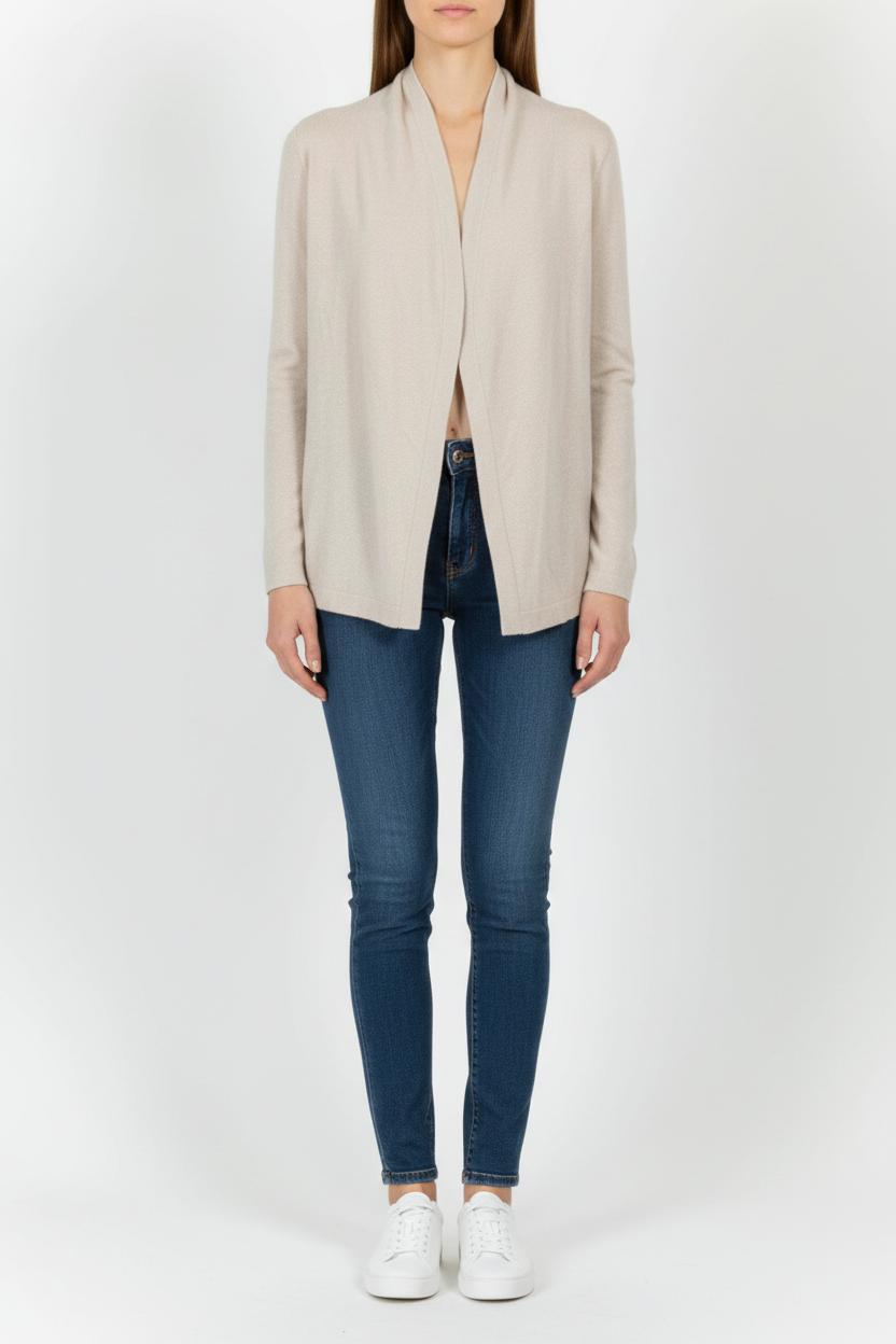 Cardigan Beige - Taille S/36 de la marque Maison 123 | PARAD101412 - Vendu par Paradigme - Image 1