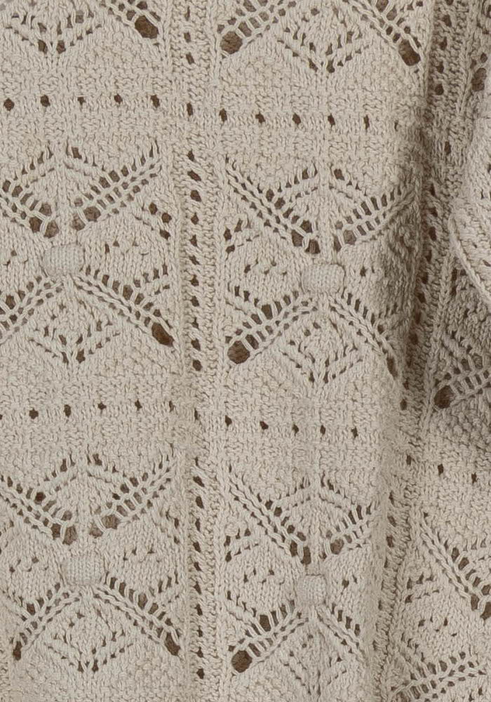 Pull Beige - Taille L/40 de la marque La Fée Maraboutée | PARAD101415 - Vendu par Paradigme - Image 3