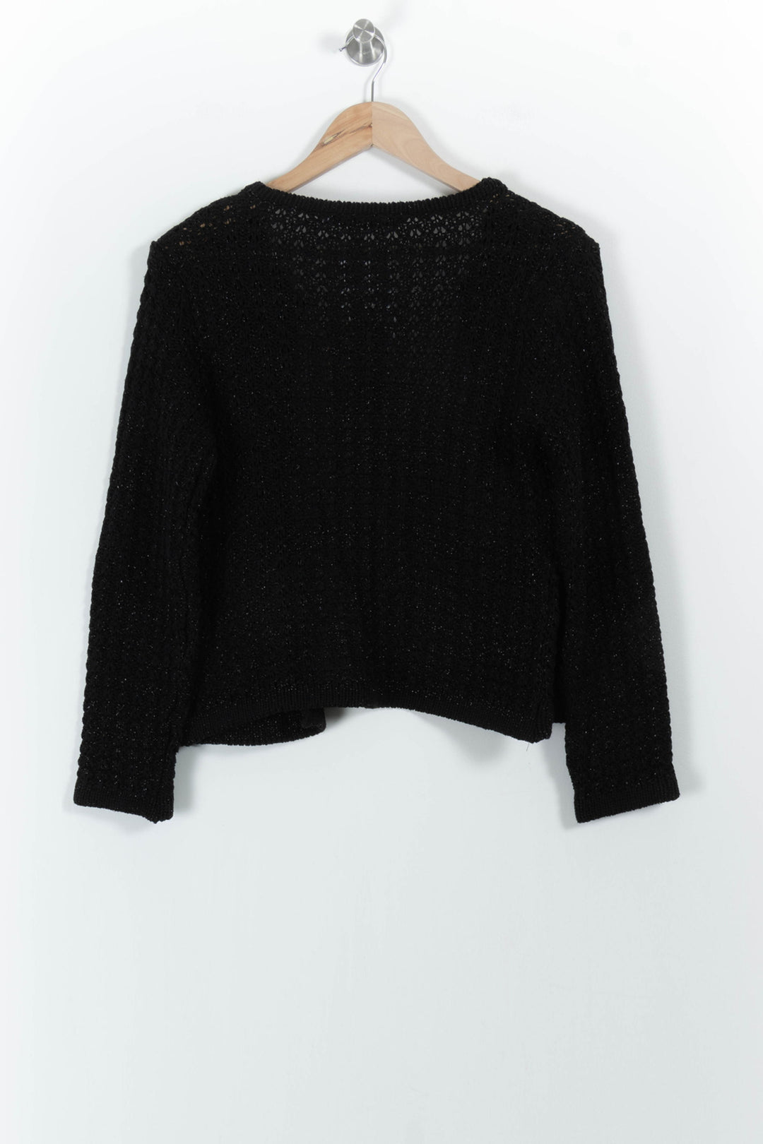 Gilet Noir - Taille L/40 de la marque La Fée Maraboutée | PARAD101417 - Vendu par Paradigme - Image 4