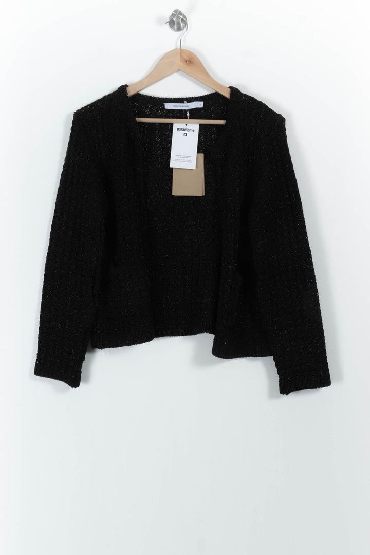 Gilet Noir - Taille L/40 de la marque La Fée Maraboutée | PARAD101417 - Vendu par Paradigme - Image 2