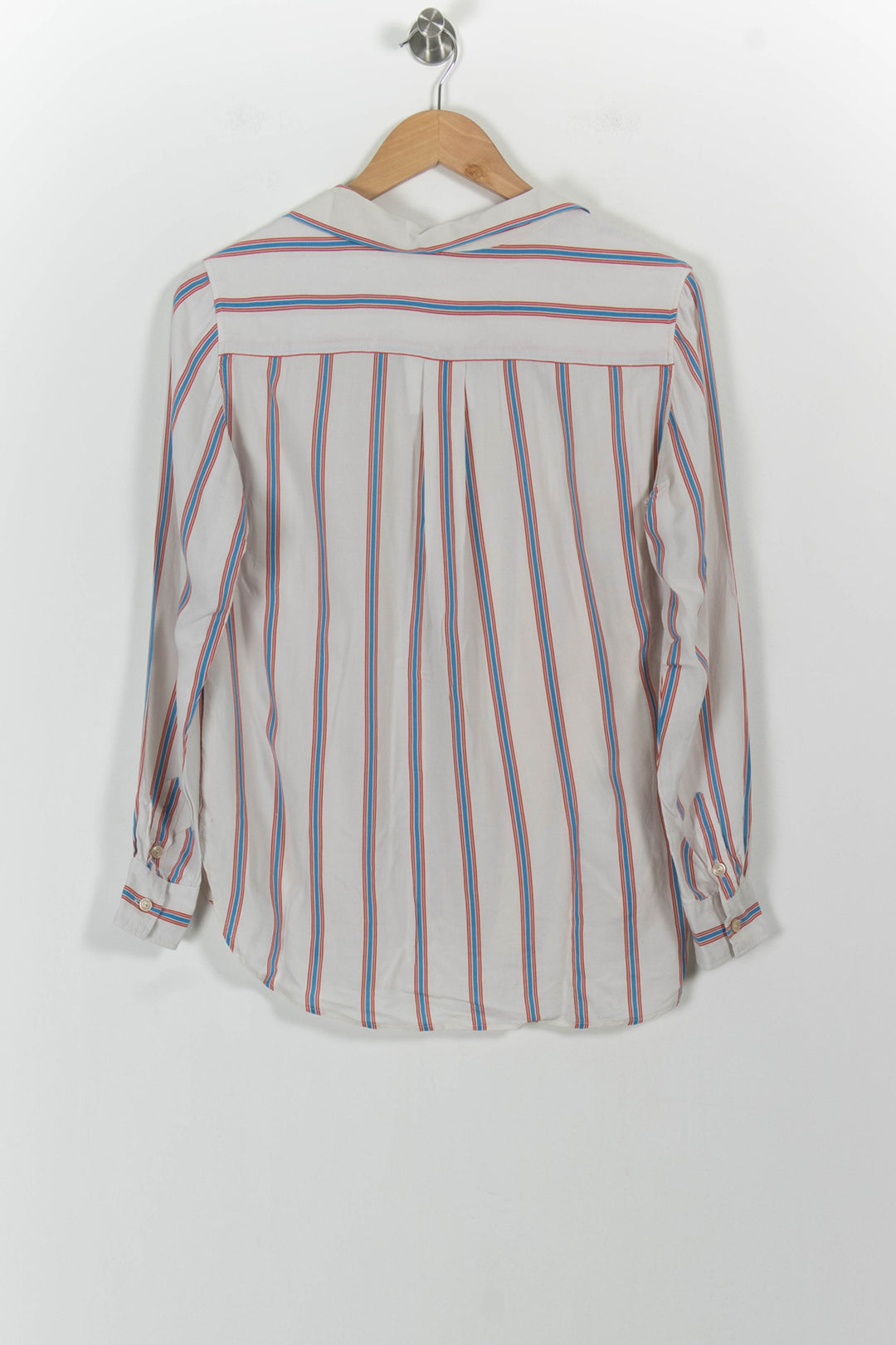 Chemise Rayée Blanche Bleue et Rouge - Taille S/36 de la marque Pablo | PARAD101436 - Vendu par Paradigme - Image 4