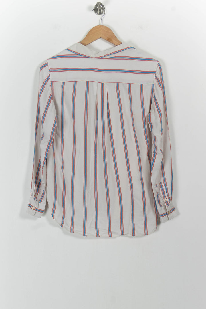 Chemise Rayée Blanche Bleue et Rouge - Taille S/36 de la marque Pablo | PARAD101436 - Vendu par Paradigme - Image 4