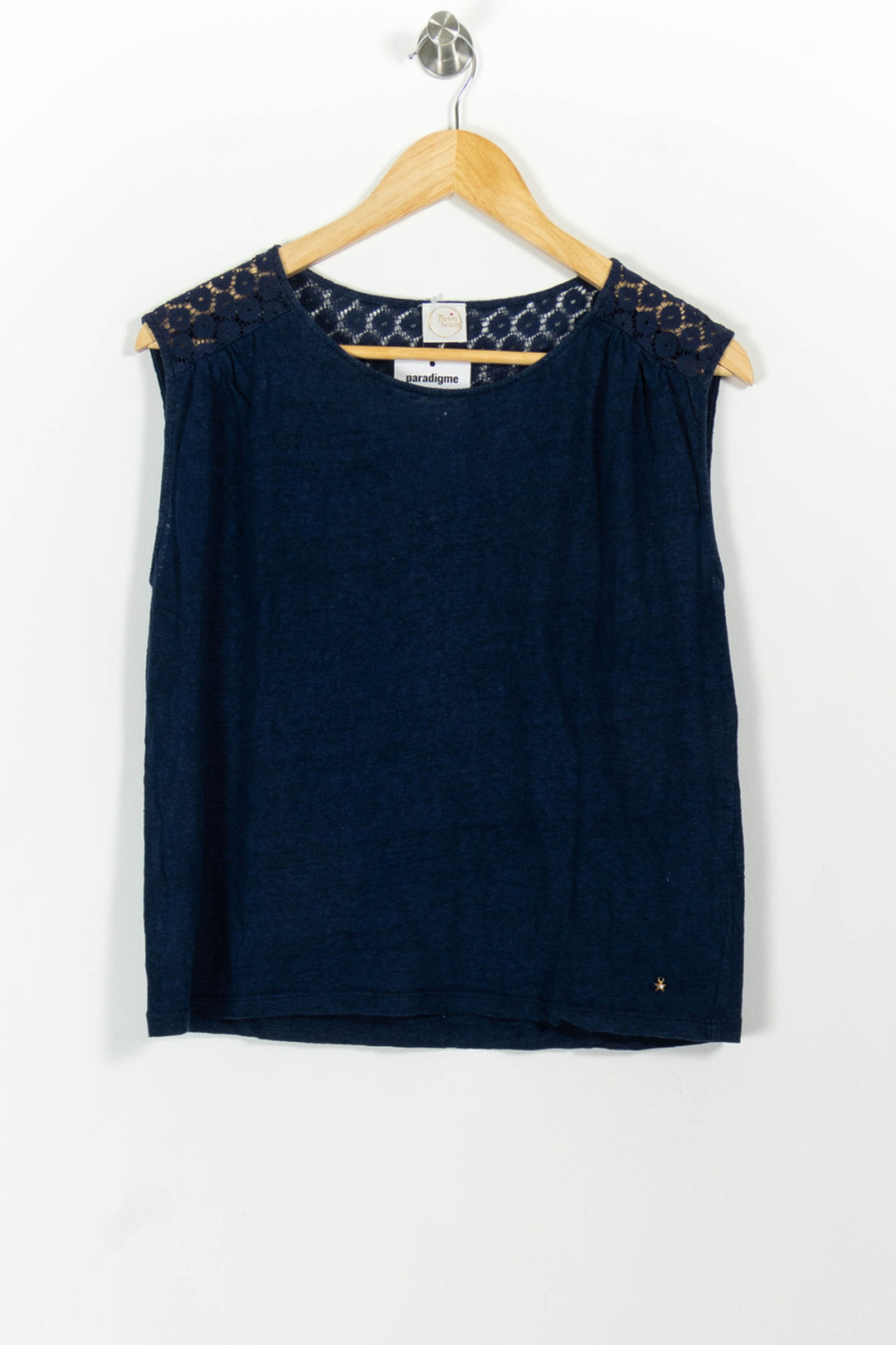 Débardeur Bleu - Taille XS/34 de la marque Des petits hauts | PARAD101437 - Vendu par Paradigme - Image 2