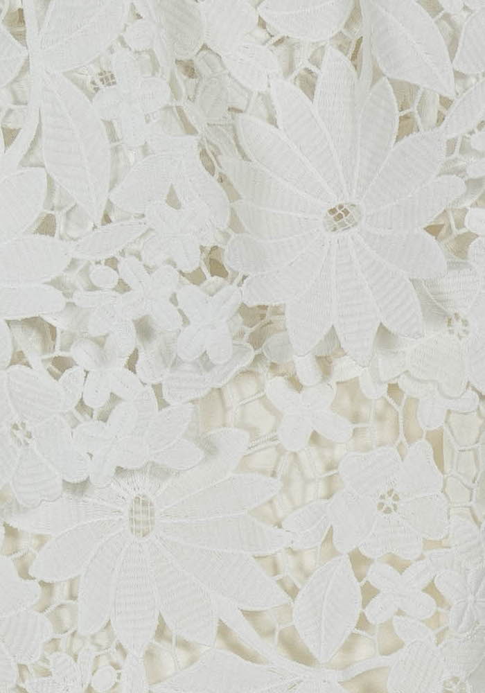 Robe En Dentelle Blanche - Taille M/38 de la marque Modetrotter | PARAD101446 - Vendu par Paradigme - Image 3