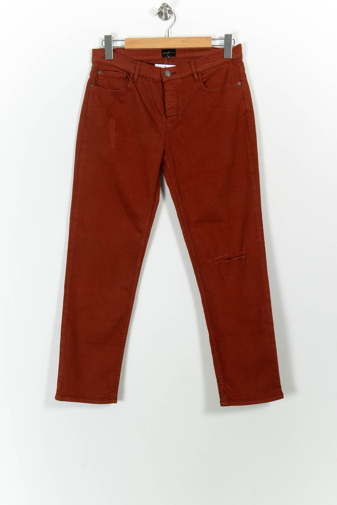 Jean Orange - Taille L/40 de la marque Bérénice | PARAD101448 - Vendu par Paradigme - Image 2