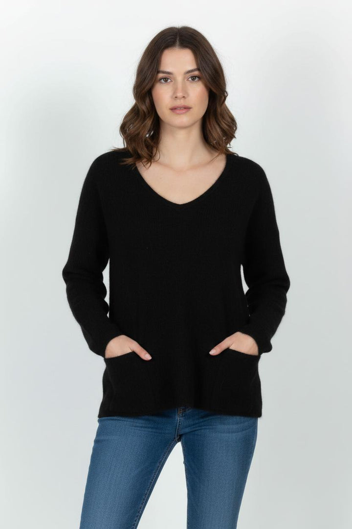 Pull Noir - Taille S/36 de la marque Des petits hauts | PARAD101449 - Vendu par Paradigme - Image 1