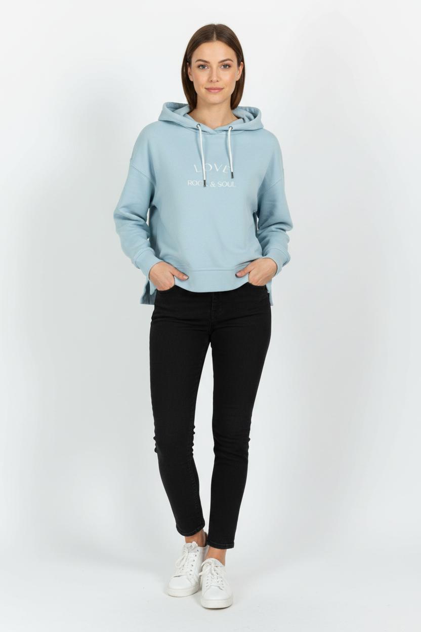 Sweat à Capuche Bleu - Taille M/38 de la marque IKKS | PARAD101451 - Vendu par Paradigme - Image 1