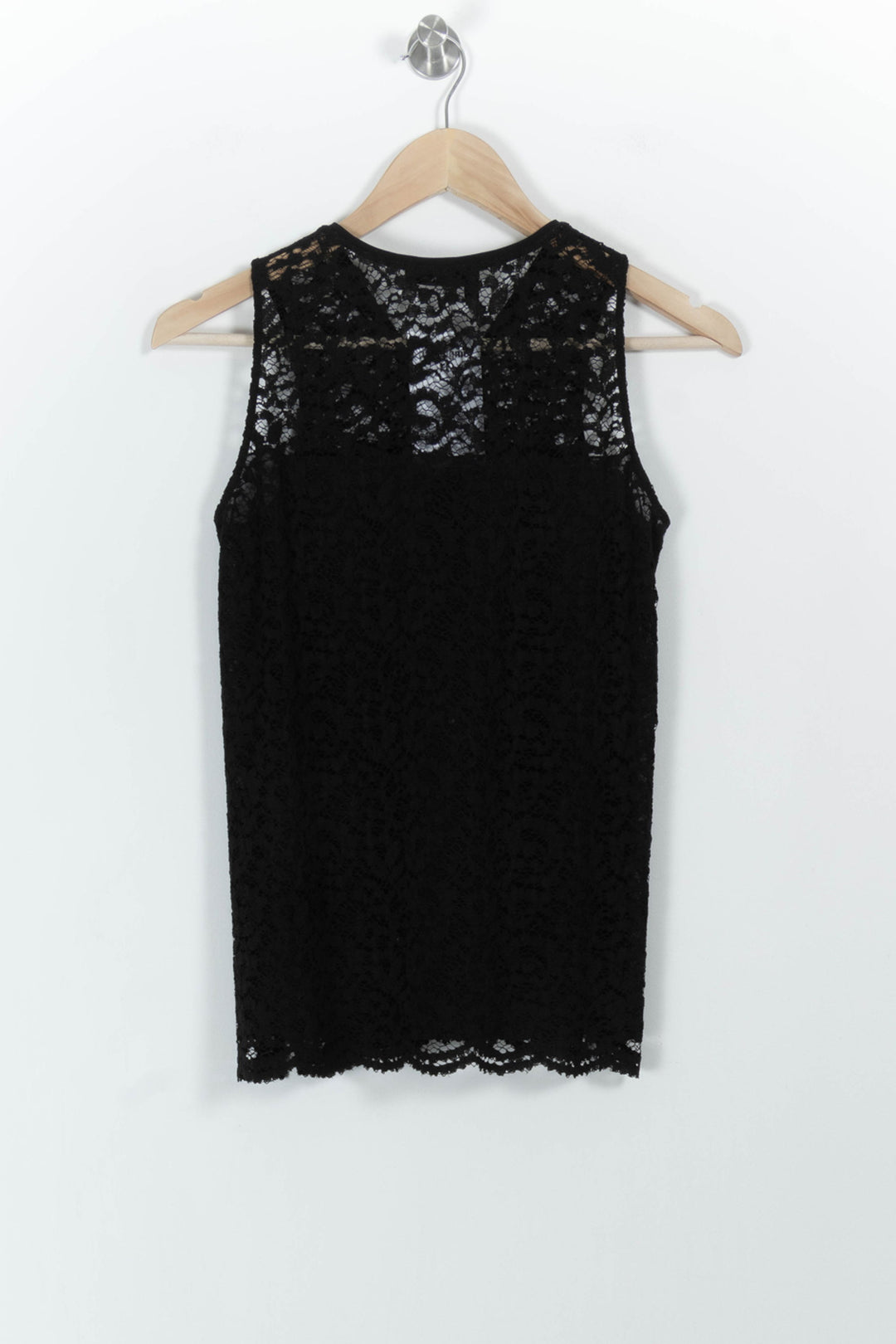Top Sans Manches Noir - Taille S/36 de la marque The Kooples | PARAD101452 - Vendu par Paradigme - Image 4