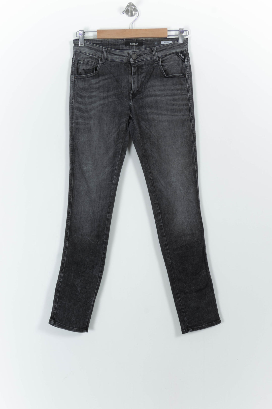 Jean Noir - Taille S/36 de la marque Replay | PARAD101454 - Vendu par Paradigme - Image 2