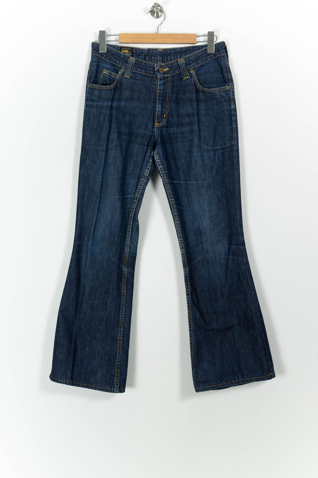 Jean Évasé Bleu - Taille S/36 de la marque Lee | PARAD101455 - Vendu par Paradigme - Image 2