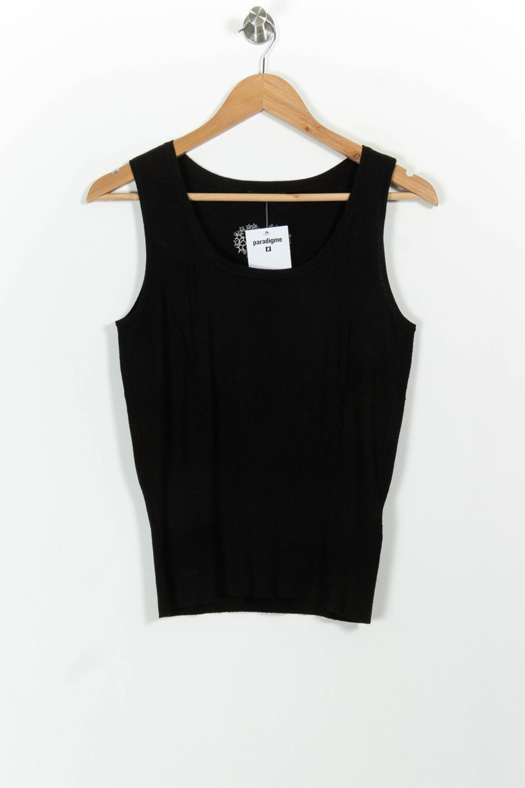 Débardeur Noir - Taille L/40 de la marque Caroll | PARAD101459 - Vendu par Paradigme - Image 2