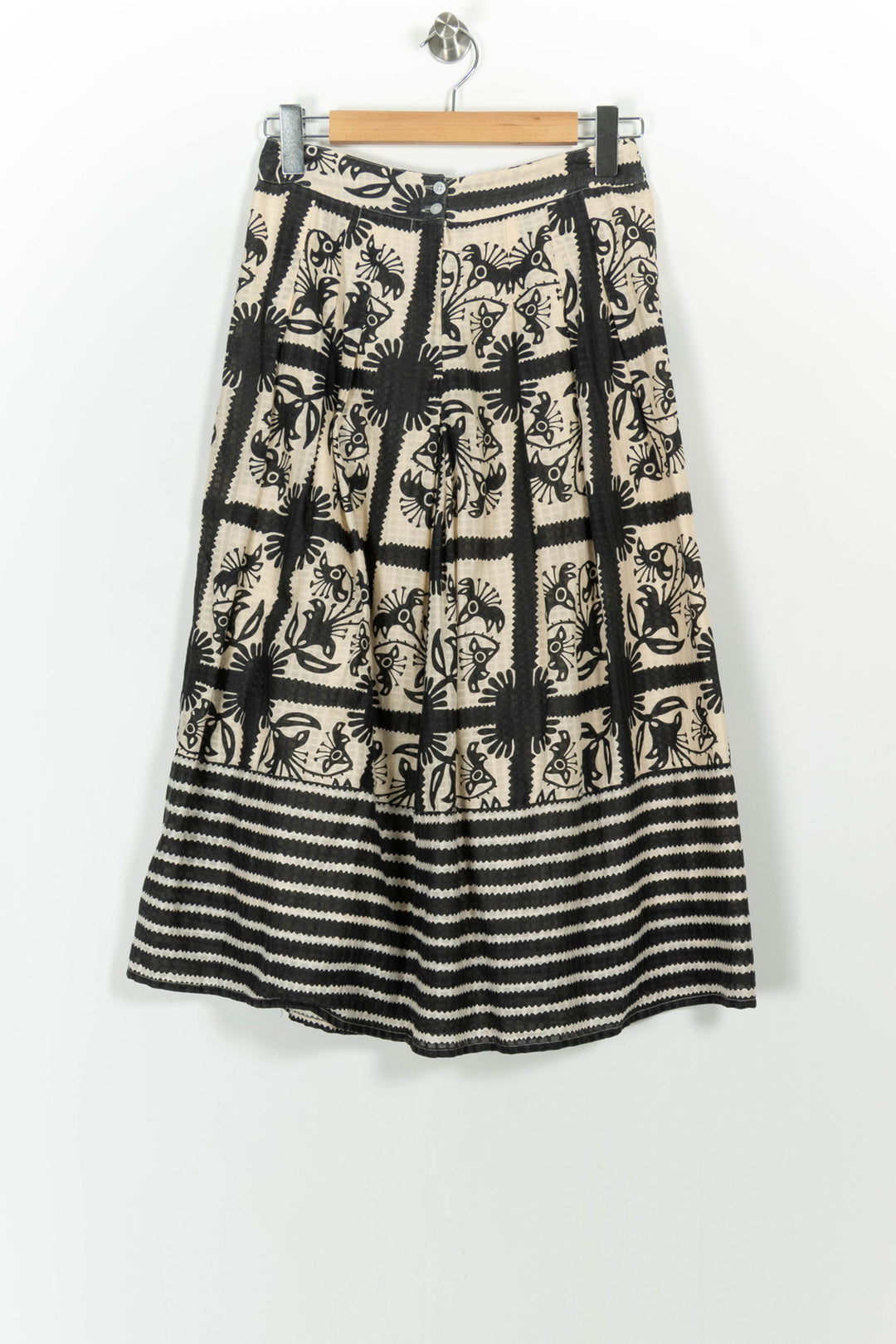 Jupe Longue Noire et Blanche - Taille XS/34 de la marque Stella Forest | PARAD101461 - Vendu par Paradigme - Image 4