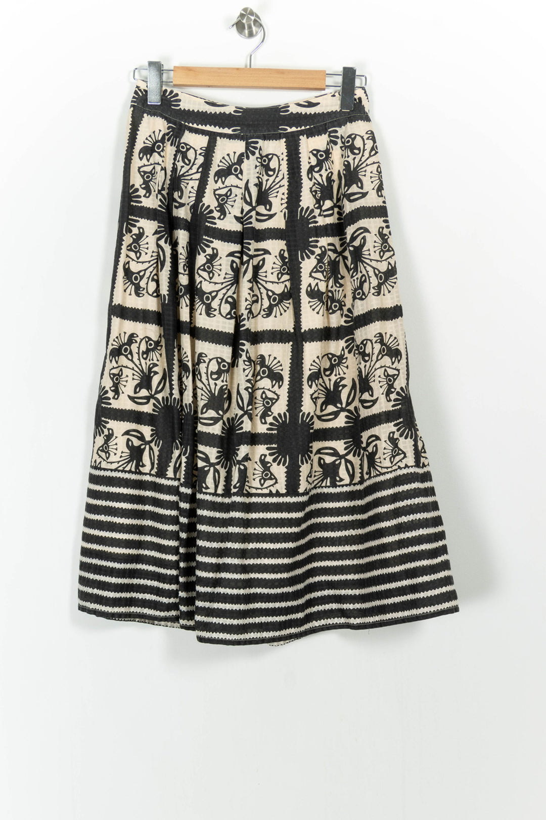 Jupe Longue Noire et Blanche - Taille XS/34 de la marque Stella Forest | PARAD101461 - Vendu par Paradigme - Image 2