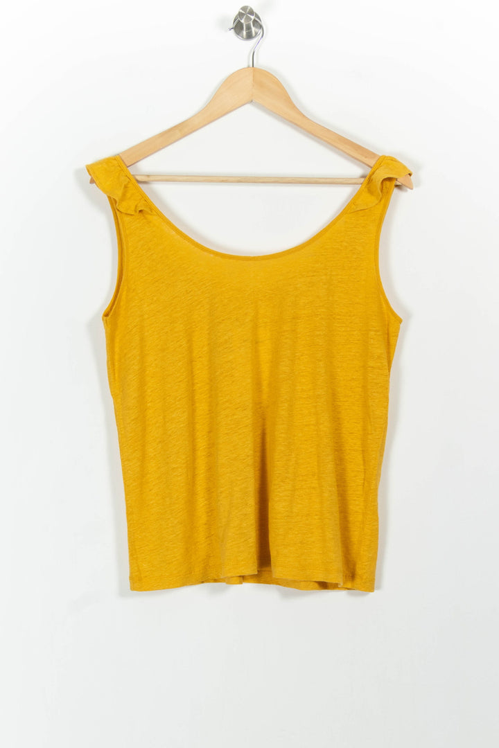 Débardeur Jaune - Taille S/36 de la marque Des petits hauts | PARAD101462 - Vendu par Paradigme - Image 2