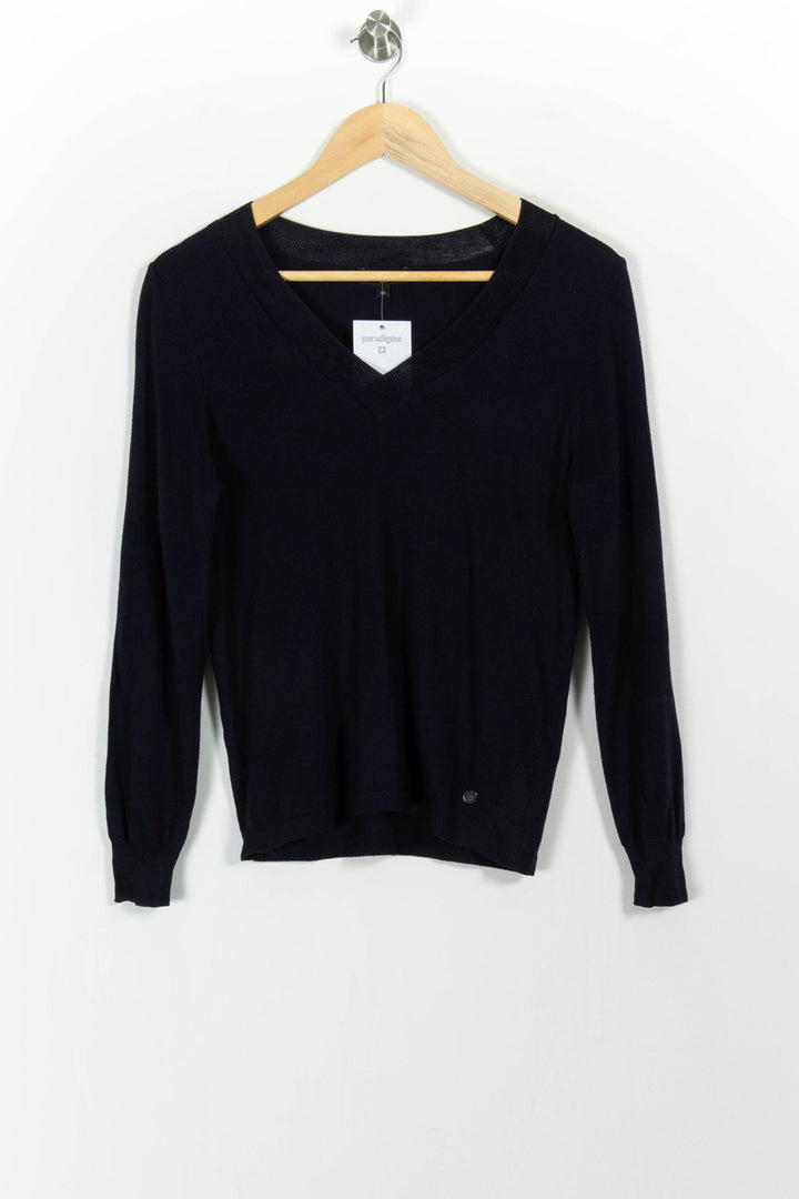 Pull Bleu - Taille M/38 de la marque Maison 123 | PARAD101472 - Vendu par Paradigme - Image 2