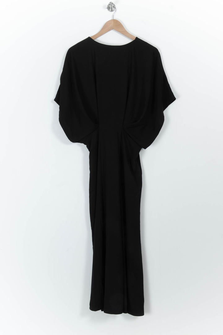 Robe Midi Noire - Taille L/40 de la marque Imperial | PARAD101478 - Vendu par Paradigme - Image 4
