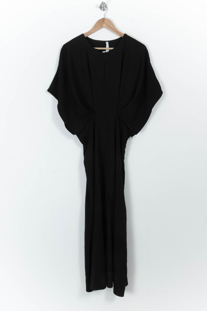 Robe Midi Noire - Taille L/40 de la marque Imperial | PARAD101478 - Vendu par Paradigme - Image 2