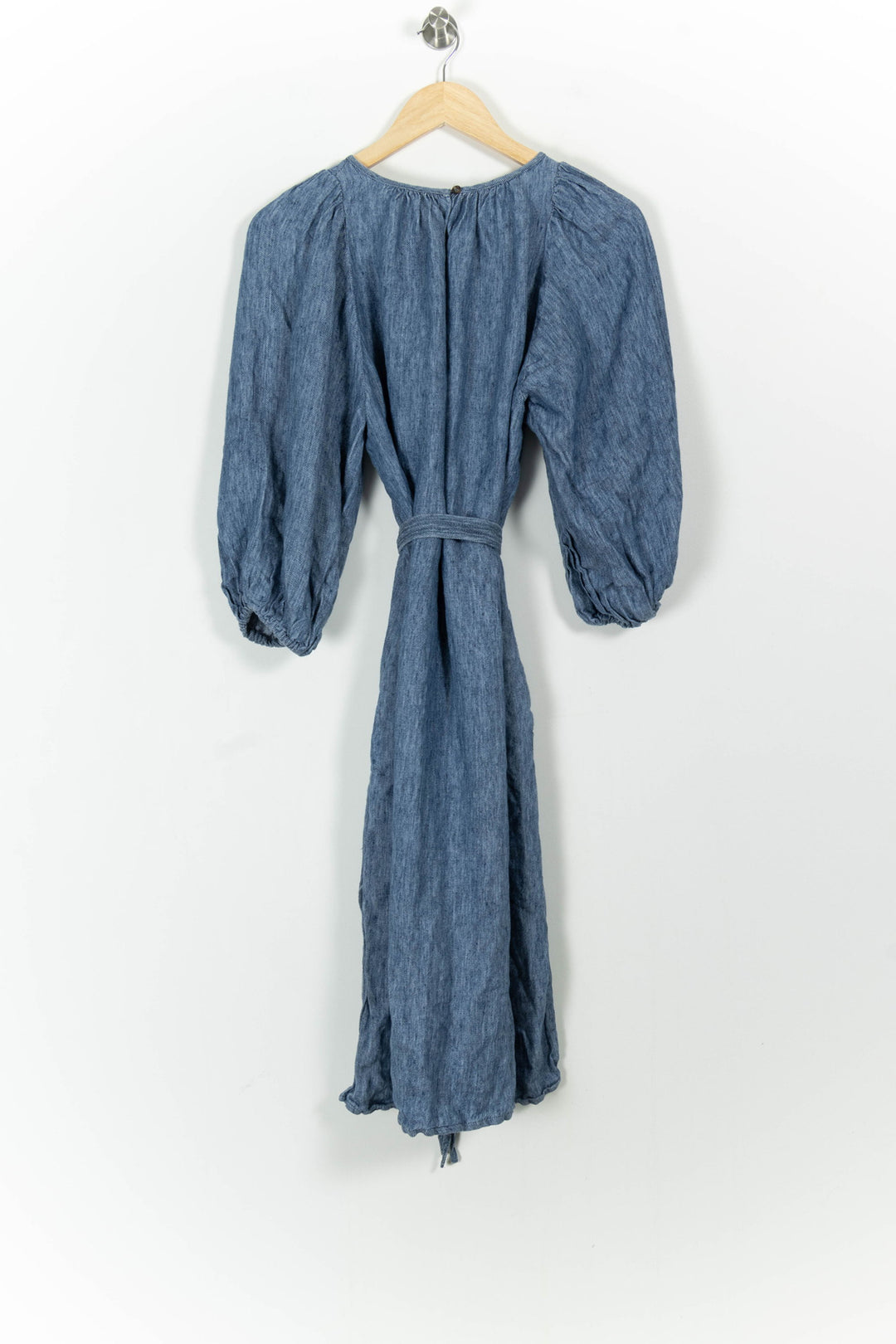 Robe Midi Bleue - Taille L/40 de la marque Vanessa Bruno | PARAD101479 - Vendu par Paradigme - Image 4