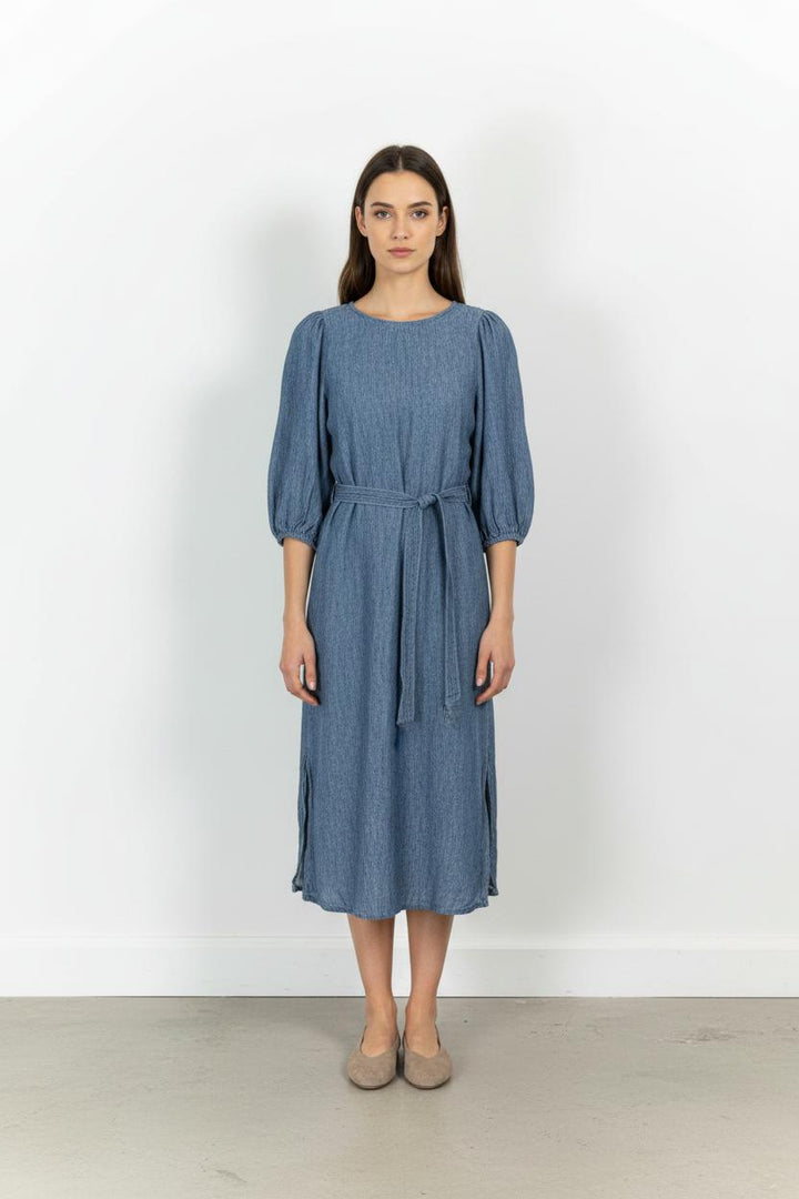 Robe Midi Bleue - Taille L/40 de la marque Vanessa Bruno | PARAD101479 - Vendu par Paradigme - Image 1