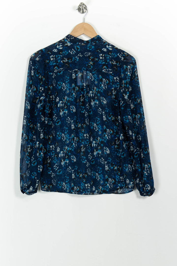 Blouse Bleu et Noir - Taille XS/34 de la marque IKKS | PARAD101481 - Vendu par Paradigme - Image 4