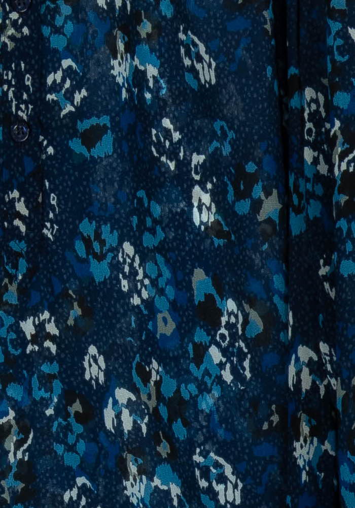 Blouse Bleu et Noir - Taille XS/34 de la marque IKKS | PARAD101481 - Vendu par Paradigme - Image 3