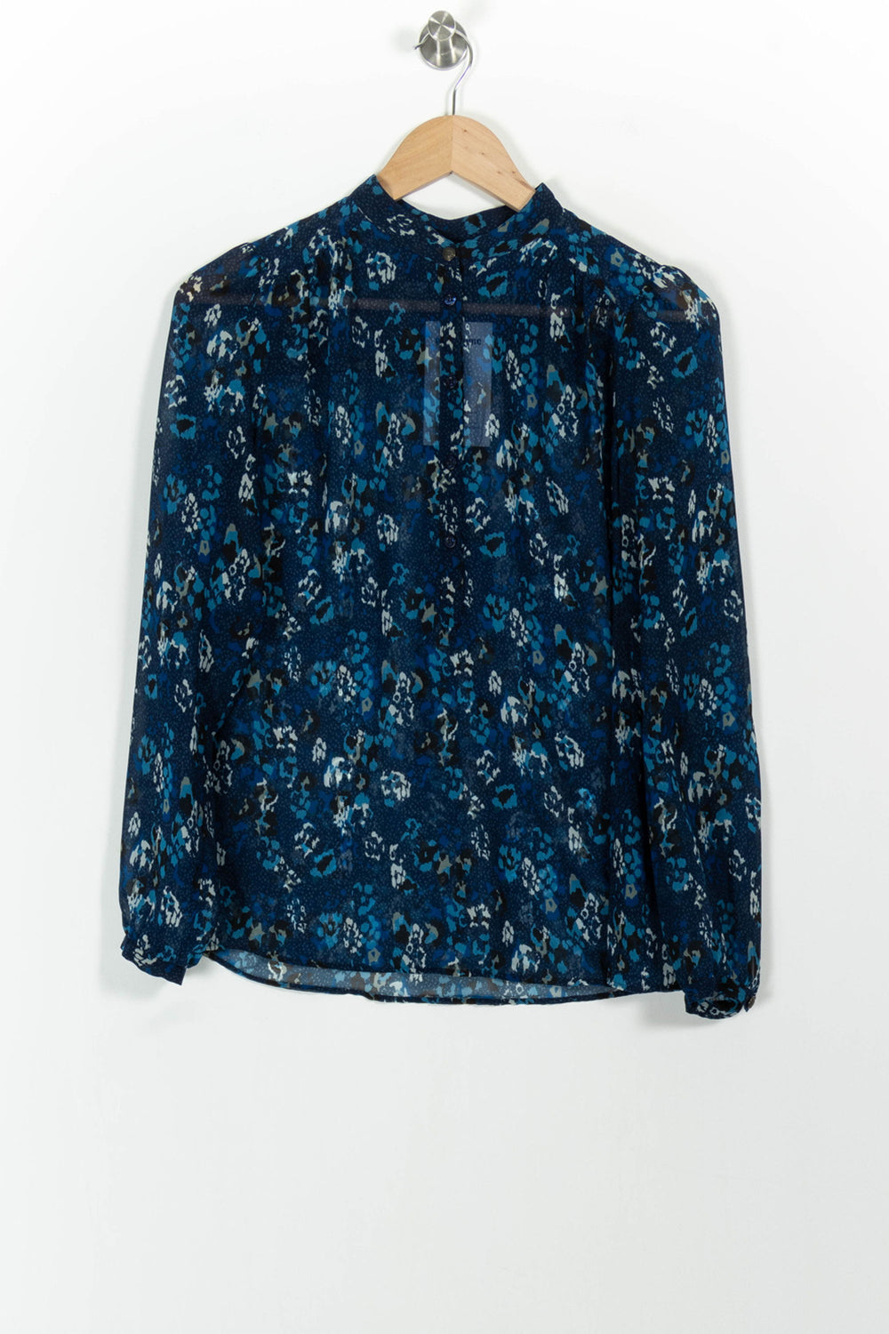 Blouse Bleu et Noir - Taille XS/34 de la marque IKKS | PARAD101481 - Vendu par Paradigme - Image 2